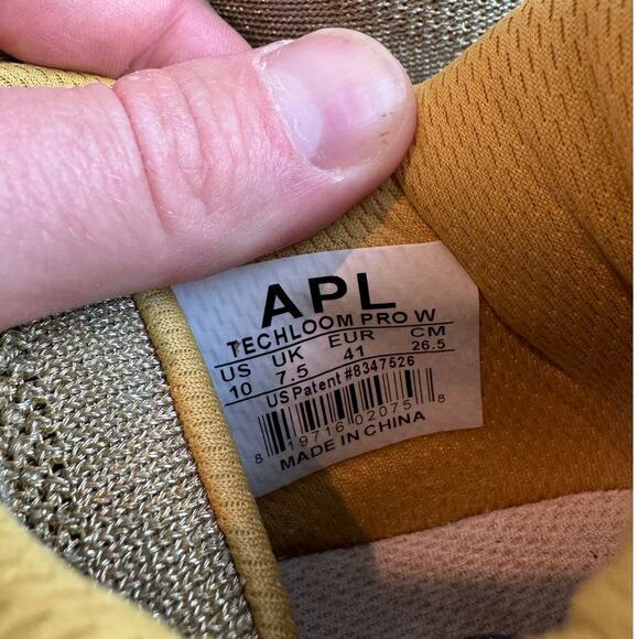 APL: Athletic Propulsion Labs Techloom 24k Pro Gold Women’s Running Sneakers - Picture 8 of 8